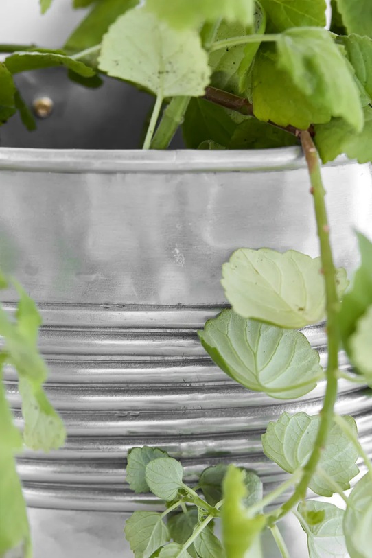 Living și dormitor House Doctor set de măști pentru ghivece din metal 900000338 gri