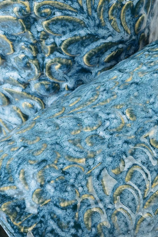 Living și dormitor Affek Design vaza decorativa Yanda HTTS9647 albastru