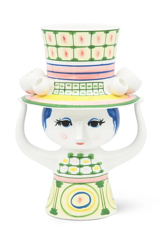 Bjørn Wiinblad vază decorativă Lady with Hat multicolor 54051