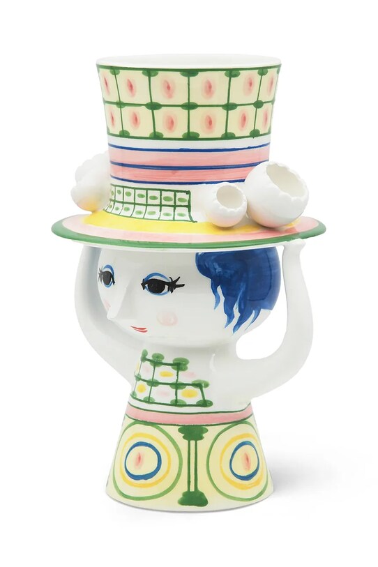 Bjørn Wiinblad vază decorativă Lady with Hat 54051 multicolor AA00