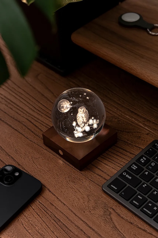 Gingko Design lampă led fără fir Amber Crystal Light multicolor G025OW