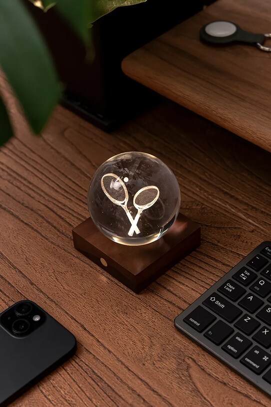 Ασύρματο φωτιστικό led Gingko Design Amber Crystal Light πολύχρωμο G025TE