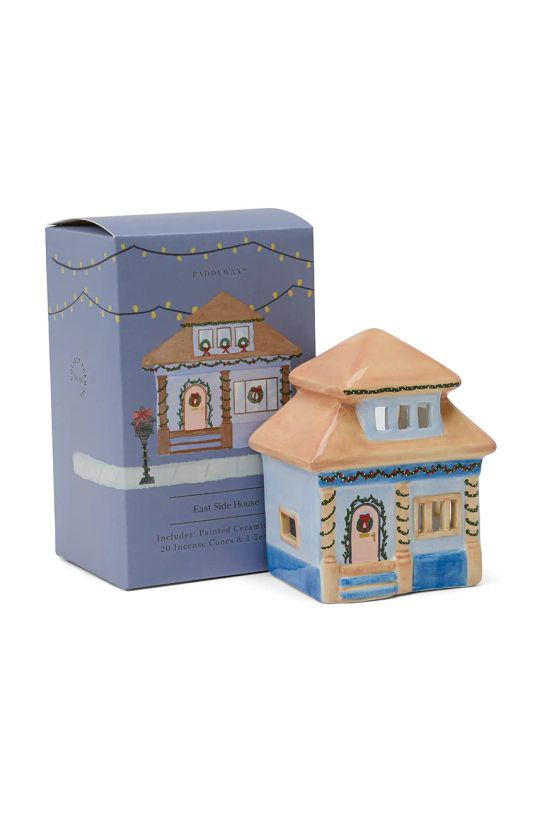 Paddywax domek ceramiczny na kadzidełka East Side House multicolor IN0027EU