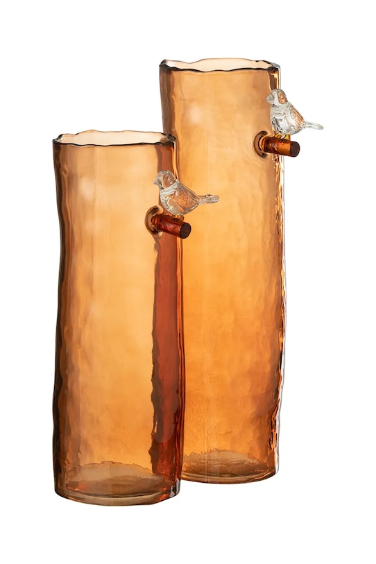 J-Line wazon dekoracyjny 42499 pomarańczowy AA00