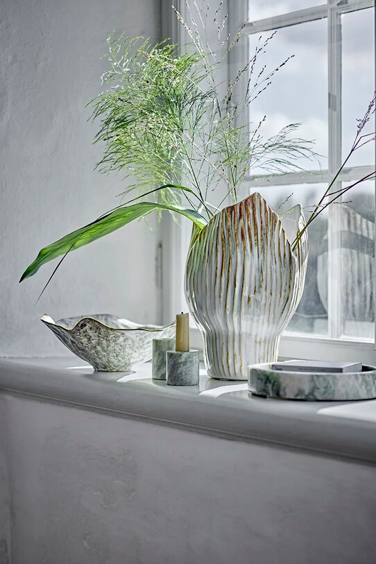 Bloomingville tavă decorativă 20 x 4 cm 82068444 verde