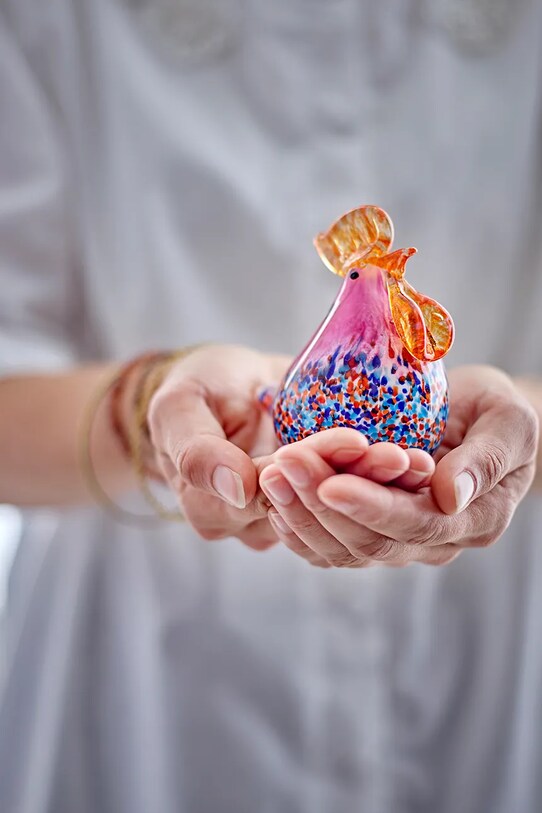 Salon i sypialnia Bloomingville figurka dekoracyjna 8,5 x 9,5 x 6 cm 82061795 multicolor