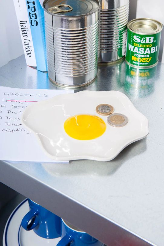 Dekoratívny podnos DOIY Trinket Tray, Fast Food viacfarebná DYTRTRFFEG