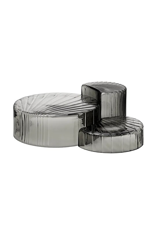 AYTM set de recipiente decorative Concha 3-pack 503940002081 negru AA00