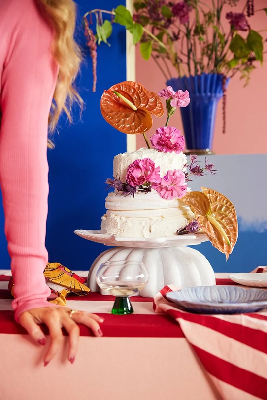 Obývacia izba a spálňa Dekoratívna váza Byon Lori L 5280606013 modrá