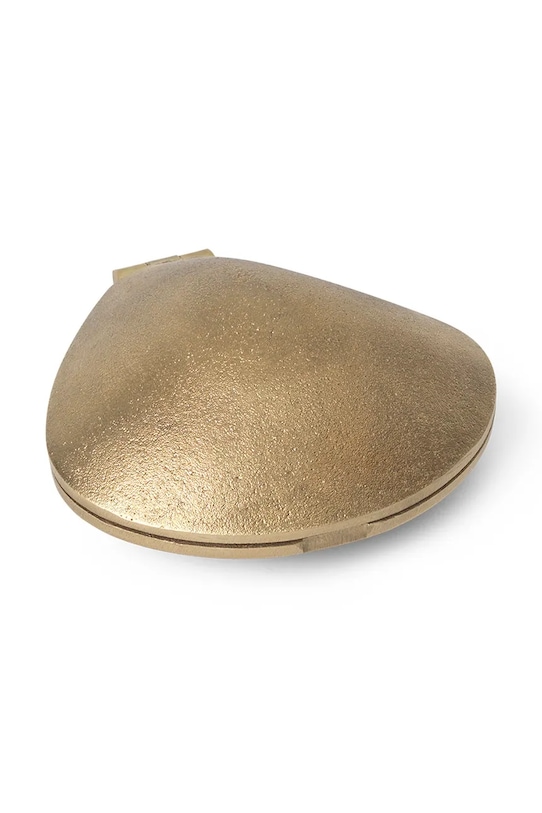 Salon i sypialnia Ferm Living świecznik dekoracyjny Clam 1104268031 beżowy