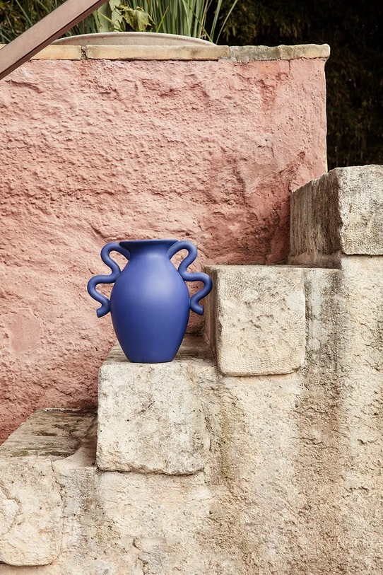 Гостиная и спальня Декоративная ваза ferm LIVING Verso 1104264667 тёмно-синий