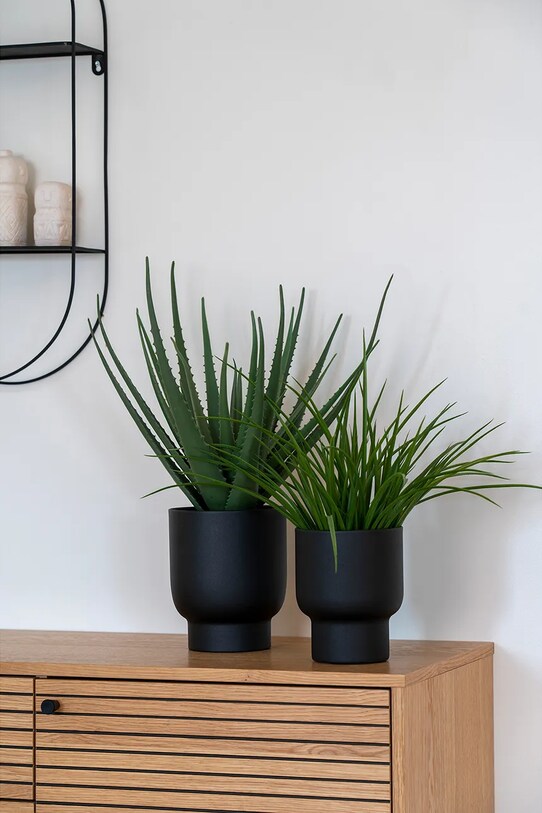 Salon i sypialnia House Nordic sztuczna roślina w doniczce Aloe Vera 9501001 zielony