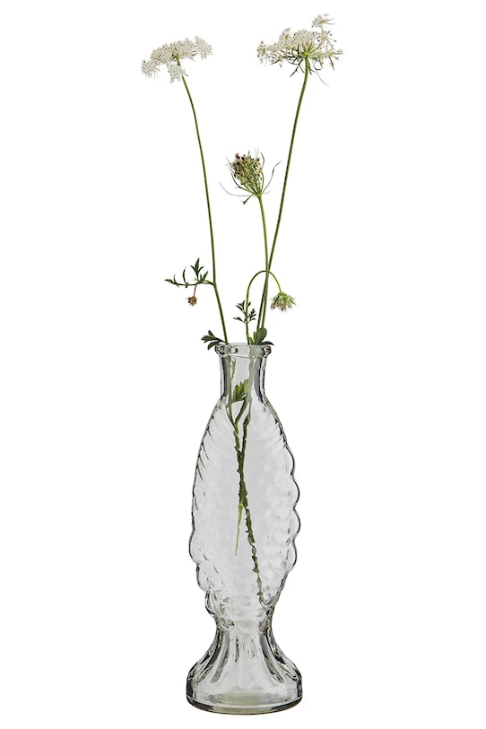 Madam Stoltz wazon dekoracyjny EV.24308.C transparentny AA00