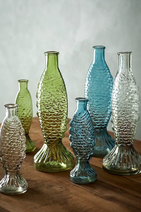 Madam Stoltz vaza decorativa transparent EV.24471.C