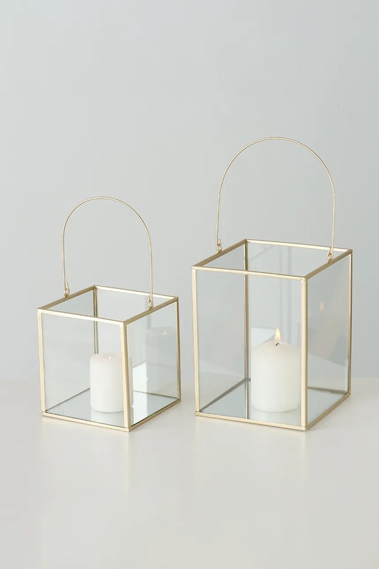 Living și dormitor Boltze felinar Malta 2-pack 2019642 galben