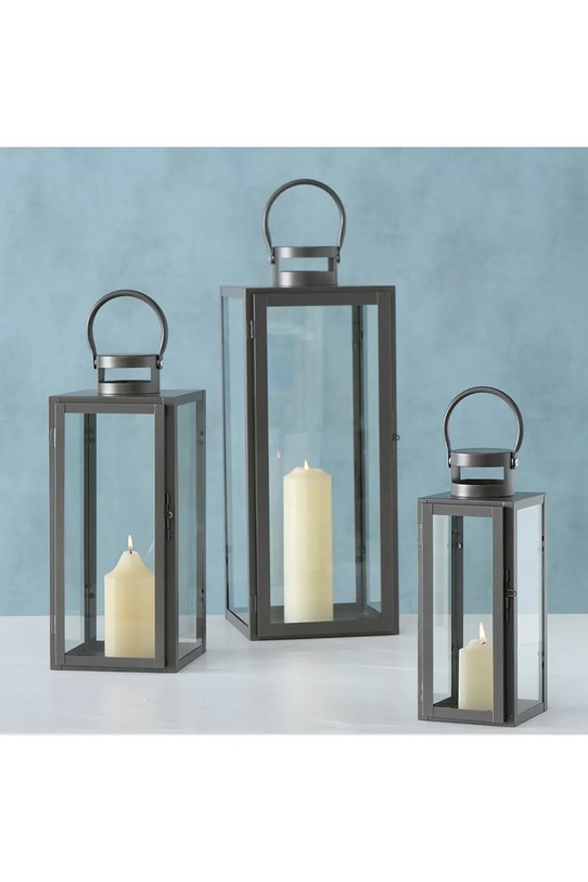 Boltze zestaw latarenek Arana 3-pack 2019289 szary