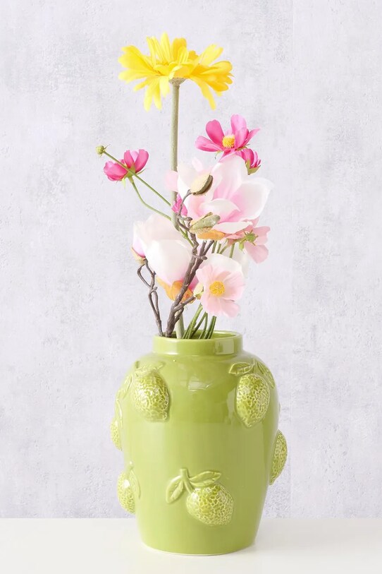 Декоративная ваза Boltze Lime 2053940 зелёный