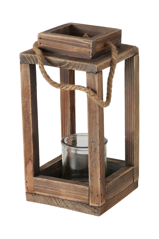 Boltze latarenka Andra 14 x 14 cm brązowy 2069703