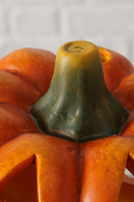 Boltze świecznik dekoracyjny 10,5 cm pomarańczowy 2061045