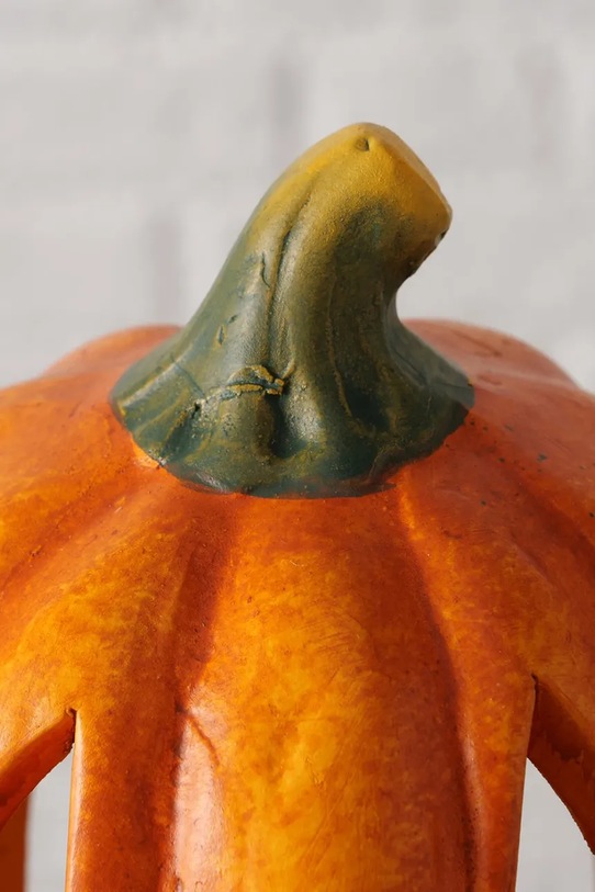 Διακοσμητικό κηροπήγιο Boltze Zucca 12,3 cm πορτοκαλί 2061044