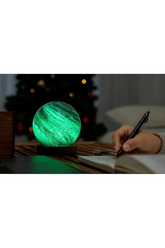 Gingko Design decorațiune AstraGlass Light L G050L.SO verde