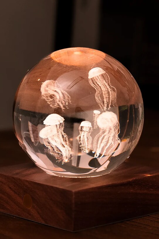 Obývacia izba a spálňa Dekorácia Gingko Design Amber Crystal Light G025JF viacfarebná