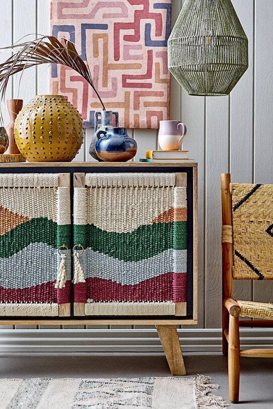 Dnevni boravak i spavaća soba Ukrasna vaza Bloomingville Toofan 82057516 zlatna