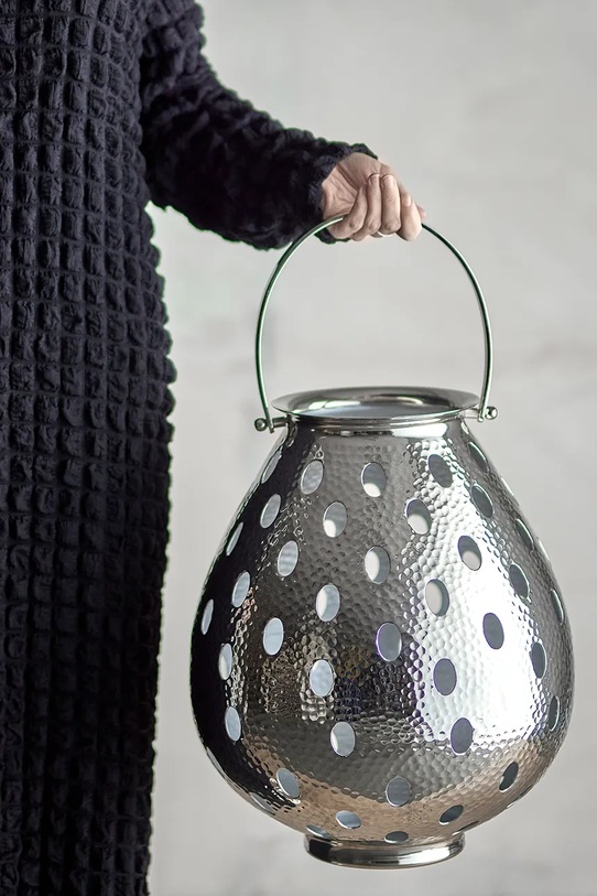 Лампіон Bloomingville Maika 33 x 40 cm сірий 82068455