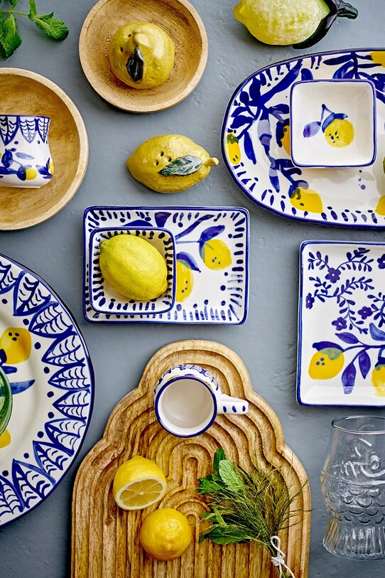 Salon i sypialnia Bloomingville figurka dekoracyjna 11,5 x 8 x 6 cm 82061685 żółty