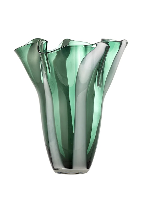 Dekoratívna váza Bloomingville Lettice zelená 82061265