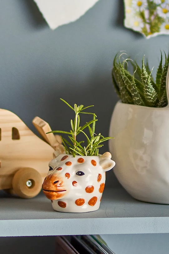 Obývací pokoj a ložnice Dekorativní váza Bloomingville Alazar 82061700 hnědá