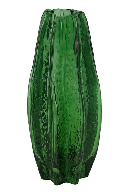 Dekorativna vaza home & lifestyle zelena 120333
