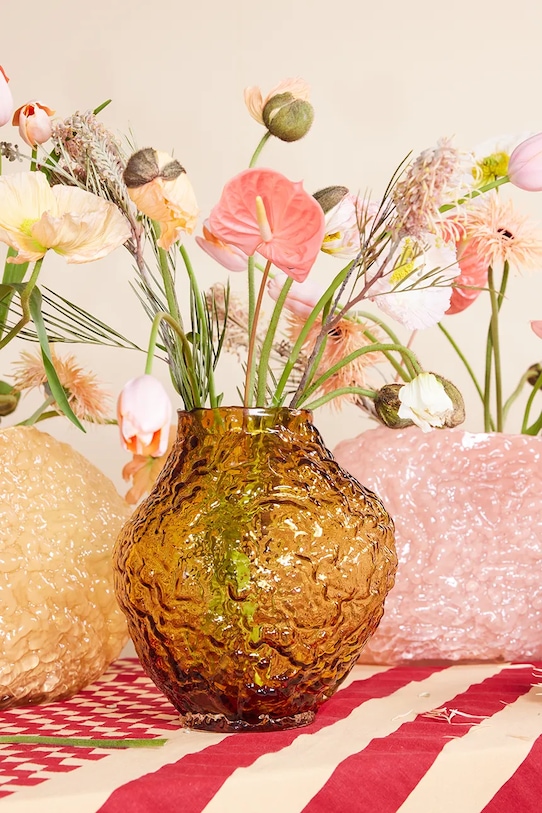 Διακοσμητικό βάζο Byon Corallo M 5280607404 κίτρινο AA00