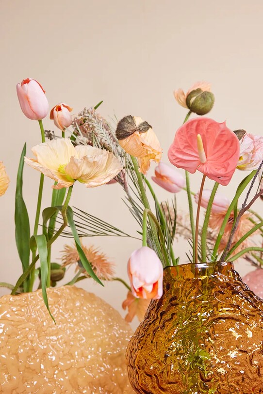 Σαλόνι και υπνοδωμάτιο Διακοσμητικό βάζο Byon Corallo M 5280607404 κίτρινο