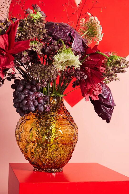 Διακοσμητικό βάζο Byon Corallo M 5280607404 κίτρινο