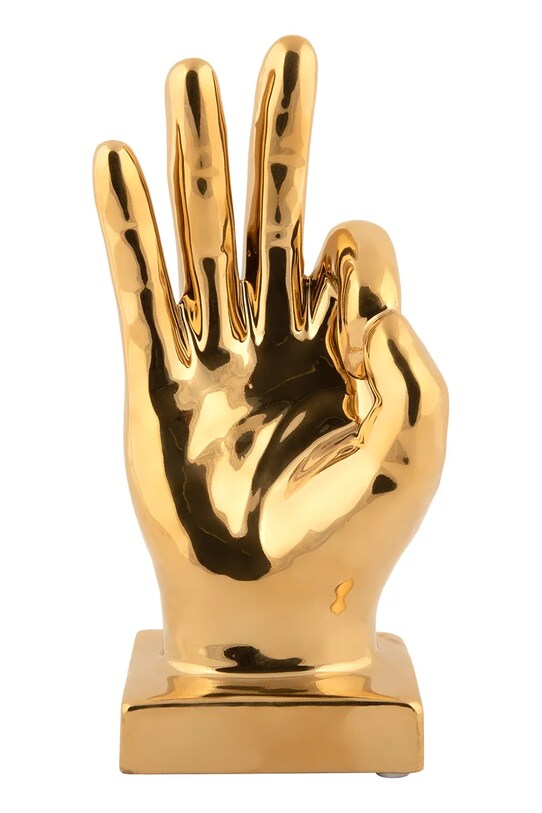 Present Time figurină decorativă Perfecto PT4226GD galben AA00