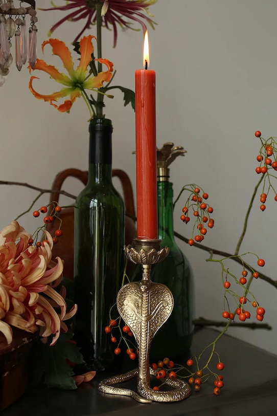 Декоративний свічник Doing Goods 1.20.30.001.921.4 жовтий AA00