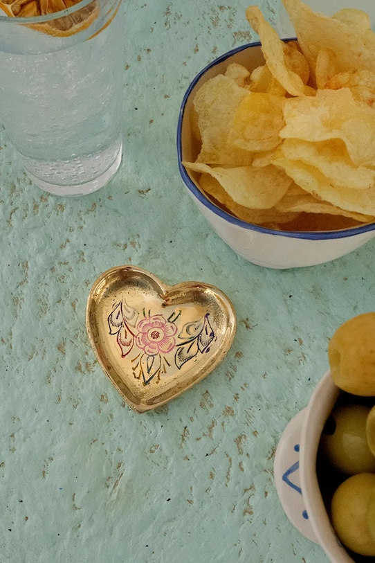 Шкатулка для дрібниць Doing Goods Miracle Mila Heart жовтий 1.20.20.021.099.3