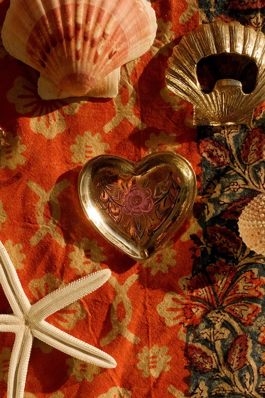 Шкатулка для дрібниць Doing Goods Miracle Mila Heart 1.20.20.021.099.3 жовтий