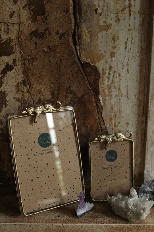 Гостиная и спальня Фоторамка Doing Goods Jenna Leopard 1.20.12.001.921.5 жёлтый