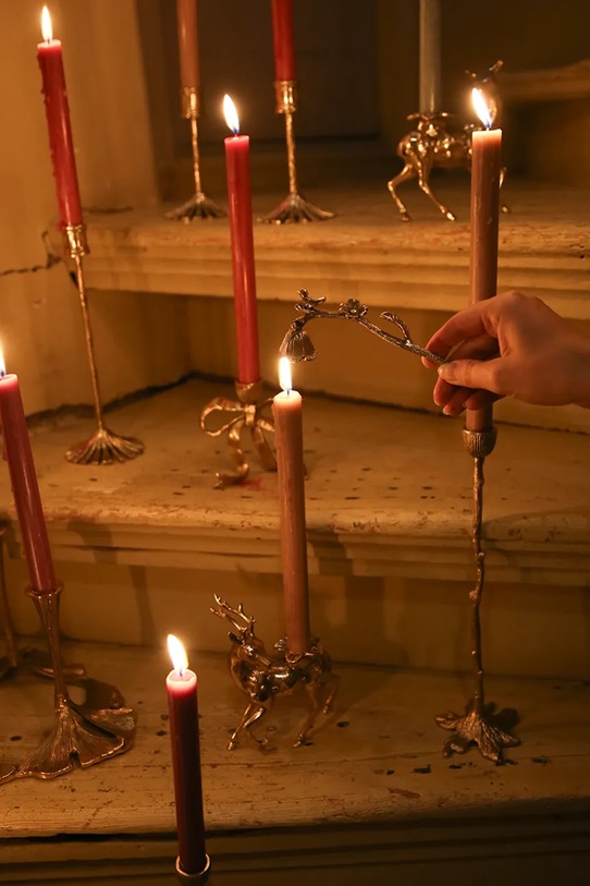 Doing Goods gasidło do świec Chirpy 16 cm 1.20.30.046.099.4 żółty