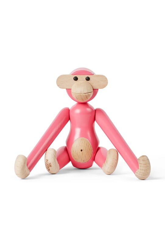 Kay Bojesen figurină decorativă Monkey Mini roz 39364