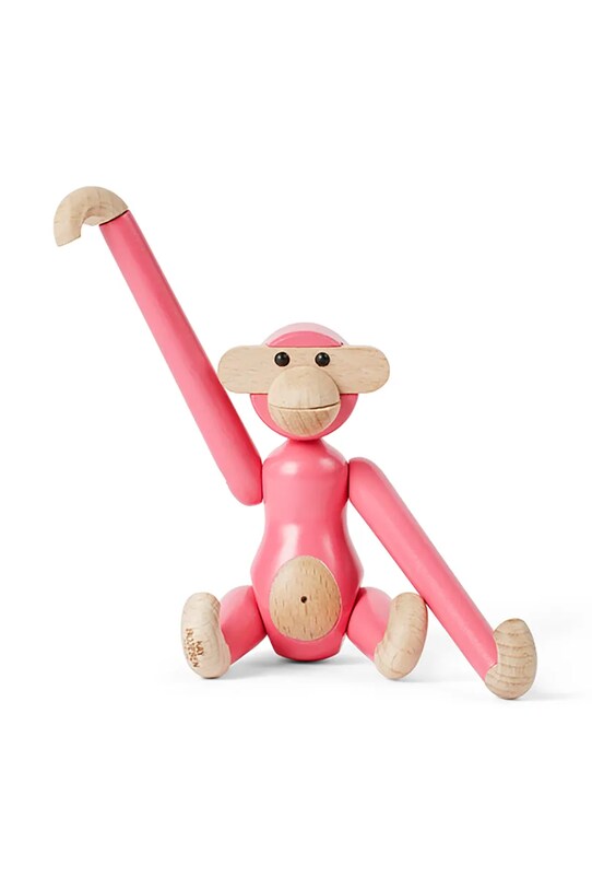 Kay Bojesen figurină decorativă Monkey Mini 39364 roz AA00