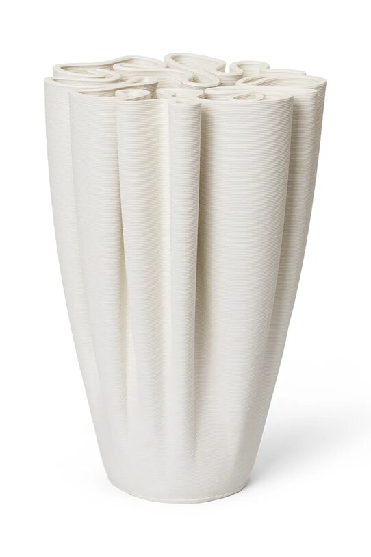 ferm LIVING wazon dekoracyjny Dedali biały 1104269012