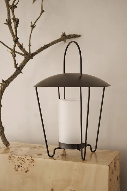 ferm LIVING felinar Abri Lantern negru 1104268237