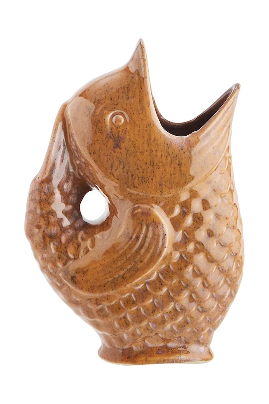 Madam Stoltz wazon dekoracyjny pomarańczowy HY16477.24.M