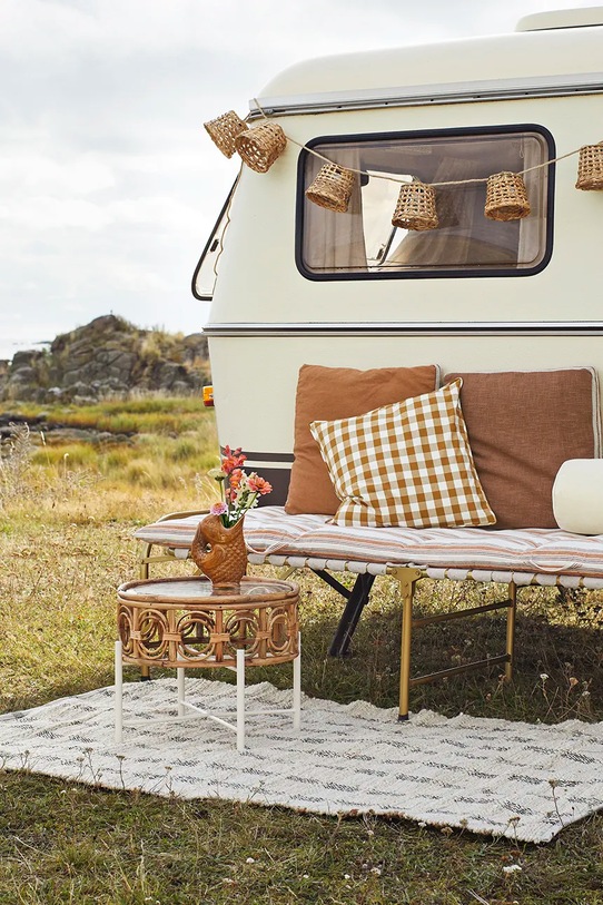 Madam Stoltz wazon dekoracyjny pomarańczowy HY16477.24.M