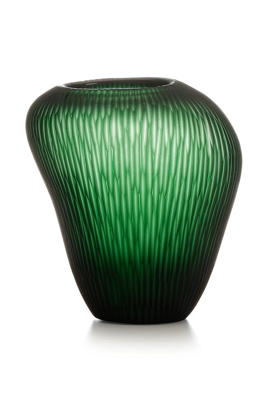 Декоративна ваза IVV Carving зелен 8904.1
