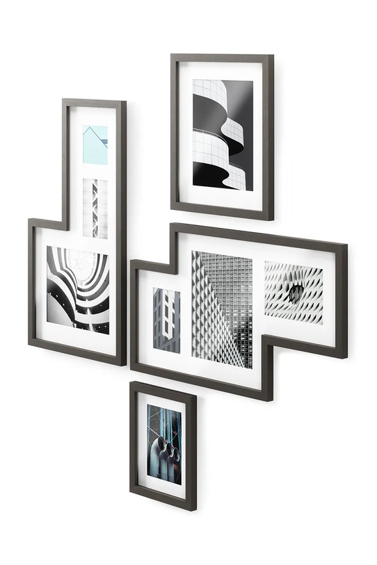 Вітальня та спальня Набір фоторамок Umbra Mingle 4-pack 1015592.1106 чорний