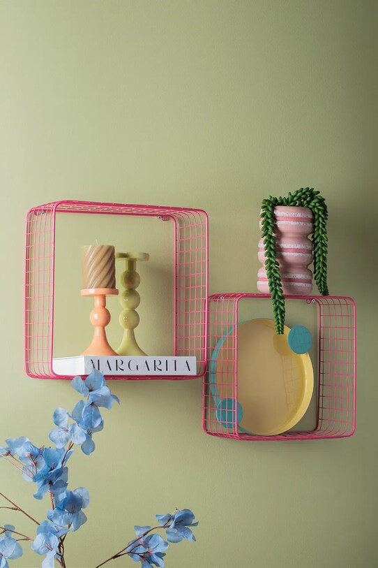 Living și dormitor Present Time vază decorativă Macaron PT3978LP roz